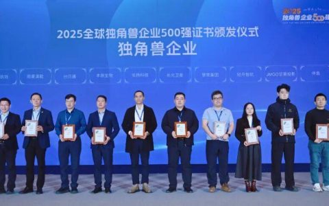 肆拾玖坊荣获2025全球独角兽企业“商业模式创新奖”