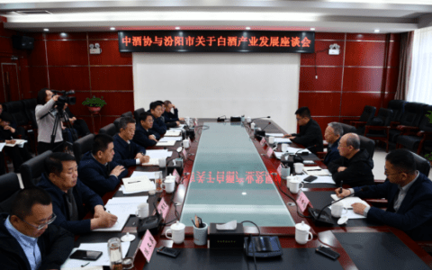 中国酒业协会理事长宋书玉到汾阳调研白酒产业发展情况
